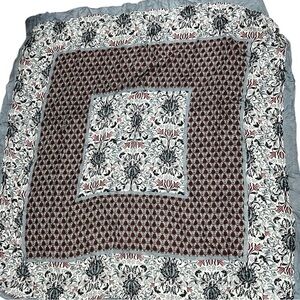 Loft Festival Floral and Blue Lightweight Scarf